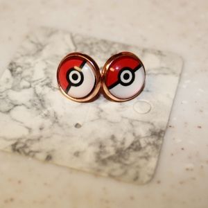 Pokemon stud earrings